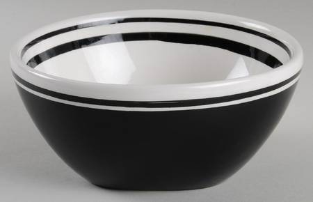 Circa Black Soup/Cereal Bowl