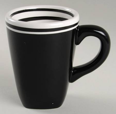 Circa Black Mug by Dansk