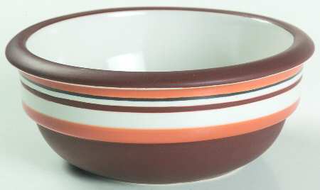 Stacking Stripe Pumpkin Soup/Cereal Bowl