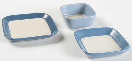 Ang.L Indigo (Blue) Individual Dip Dish - Set of 3