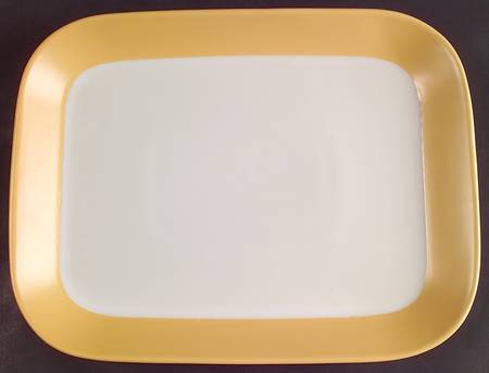 Ang.L Maize (Yellow) 14" Rectangular Serving Platter