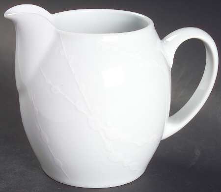 White Trace Small Creamer/Jug