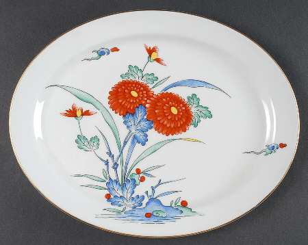 St Germain de Pres 11" Oval Serving Platter