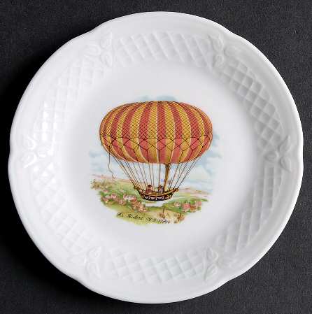 Hot Air Balloons Canape Plate
