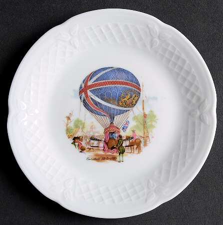 Hot Air Balloons Canape Plate
