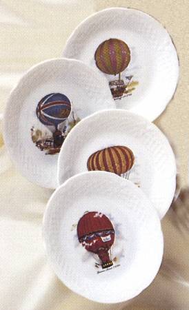 Hot Air Balloons Canape Plate