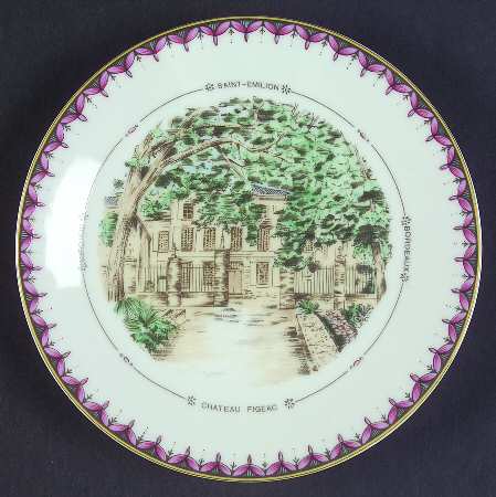 Chateaux de Bordeaux Canape Plate