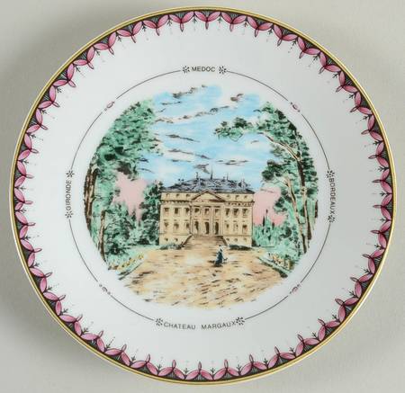 Chateaux de Bordeaux Canape Plate
