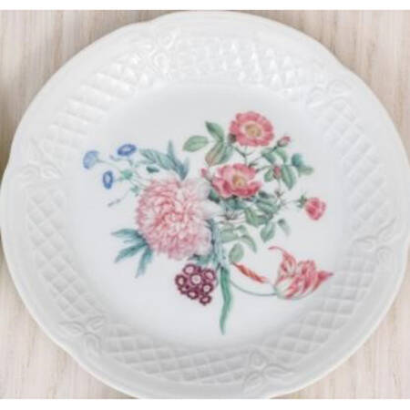 Spring Bouquet Canape Plate