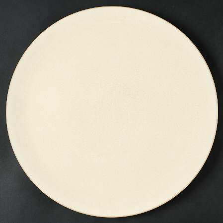 Drama Cream 13" Chop Plate (Round Platter)