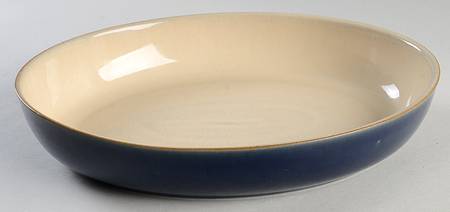 Drama Blue 11" Oval Baker