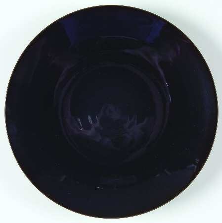 Drama Blue Deep Dinner Plate