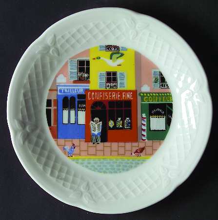 Merchant Row Canape Plate