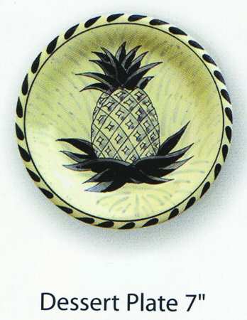 Pineapple Dessert/Pie Plate
