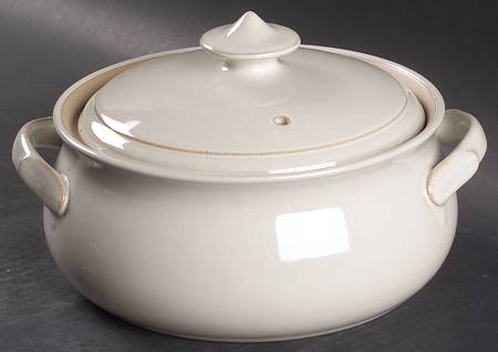 Linen Round Covered Vegetable