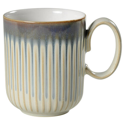 Linen Fluted Mug