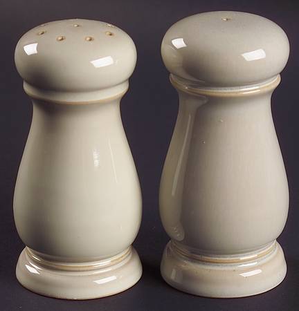 Linen Salt & Pepper Set