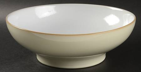 Linen 11" Round Serving Bowl