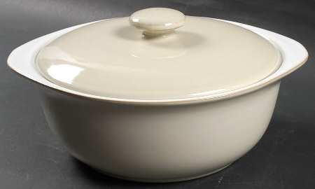 Linen 4.50 Pt Round Covered Casserole