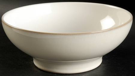 Linen 9" Round Serving Bowl