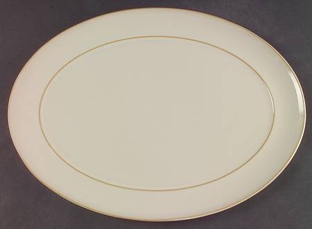Linen 14" Oval Serving Platter