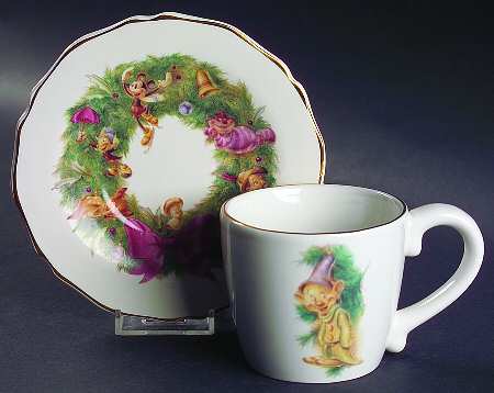 DIN7 Flat Cup & Saucer Set
