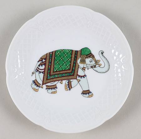Elephant Canape Plate