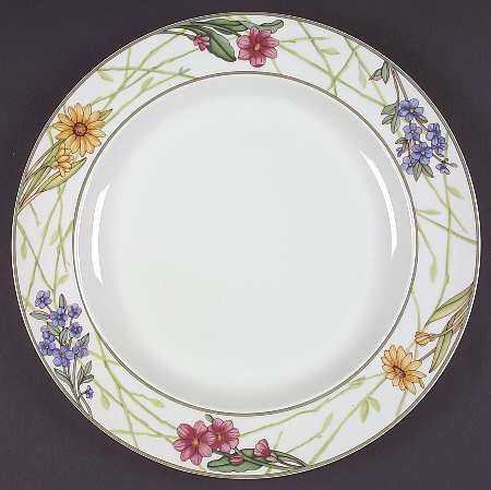 Cafe Floral 13" Chop Plate (Round Platter)
