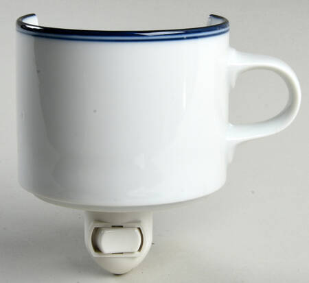 Allegro Blue (Japan) 1 5/8" + cup (H) Night Light/Cup HC