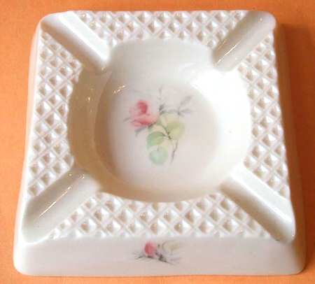 Irish Rose Small Ashtray
