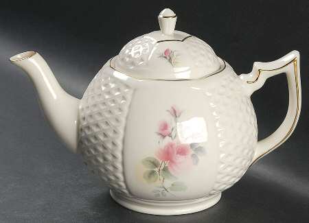 Irish Rose Teapot & Lid