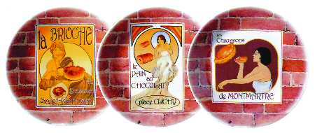 Les Pains Canape Plate