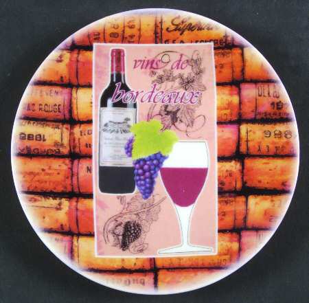 Les Vins Canape Plate