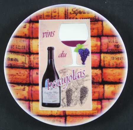 Les Vins Canape Plate