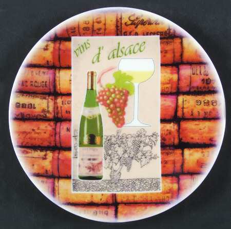 Les Vins Canape Plate