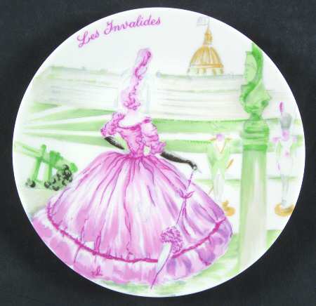 La Parisienne Pink Canape Plate
