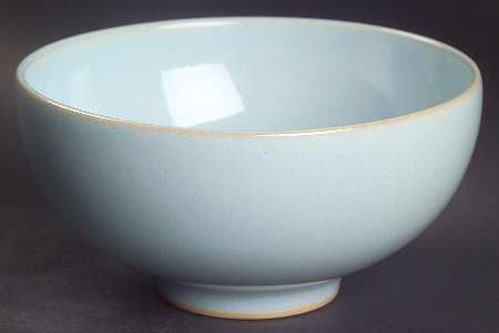 Blue Linen Rice Bowl