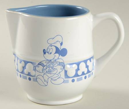 Gourmet Mickey (Blue Embossed) Creamer