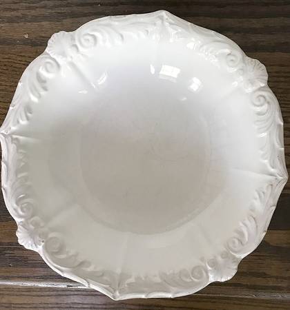 Chambord Blanc 10" Round Vegetable Bowl