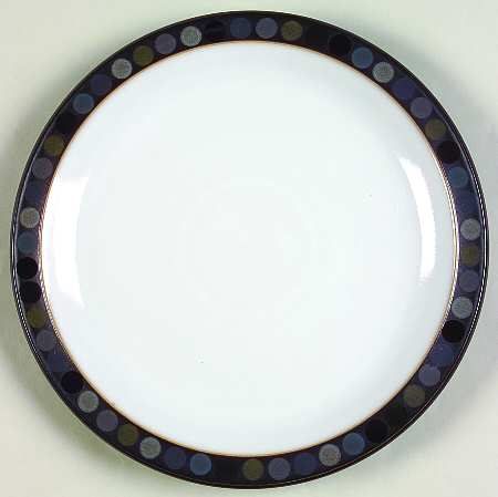 Jet Dots Salad/Dessert Plate