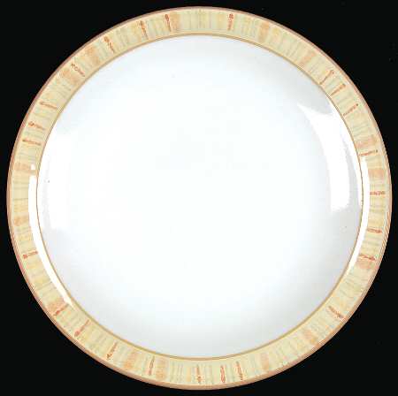 Caramel Stripes Bread & Butter Plate
