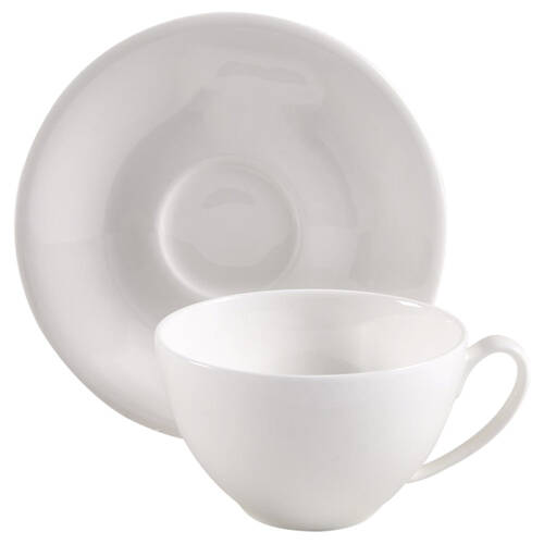 China Flat Cup & Saucer Set
