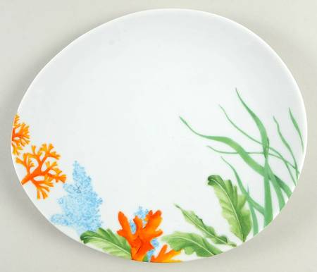 Aquatic Garden Salad/Dessert Plate