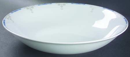 Mandarin Blue 11" Round Vegetable Bowl