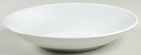 Seychelles White Coupe Soup Bowl by Philippe Deshoulieres