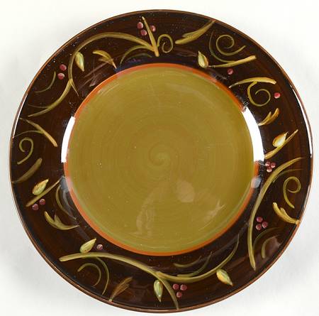 Chocolate Berries Dinner Plate