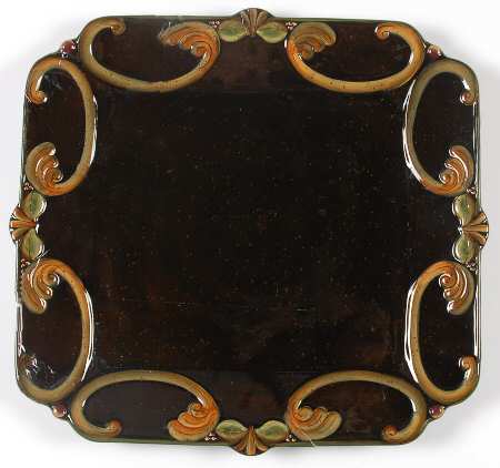 Chocolate Berries 14" Square Platter