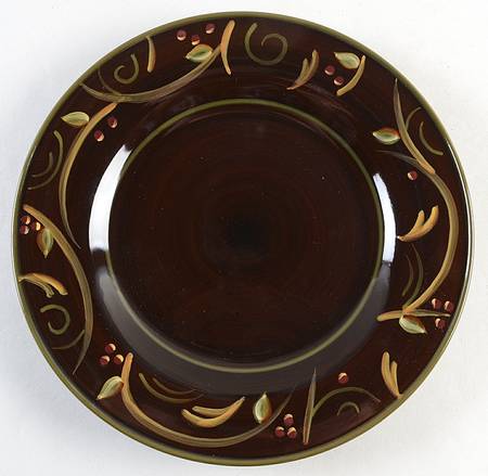 Chocolate Berries Dinner Plate
