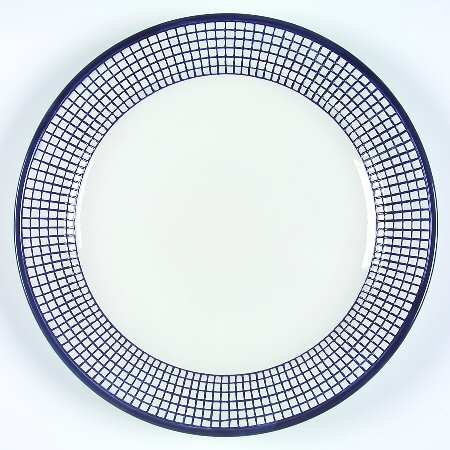 Gridworks Blue (Grid Only Rim) by Dansk