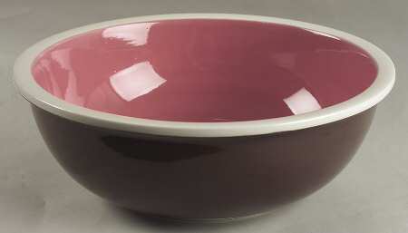 Coconut Grove Fuchsia 10" Round Vegetable Bowl